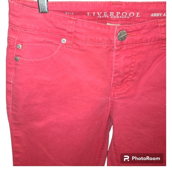 Red Jeans by Liverpool - Picture 2 of 6